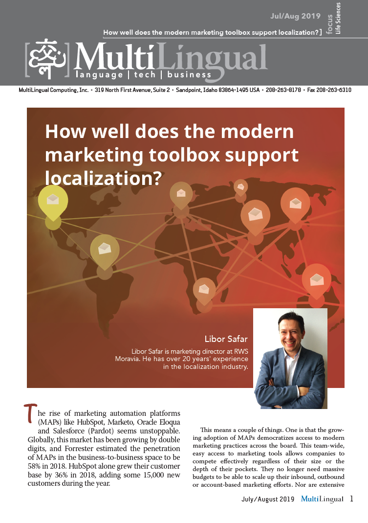 How Well Does the Modern Marketing Toolbox Support Localization?